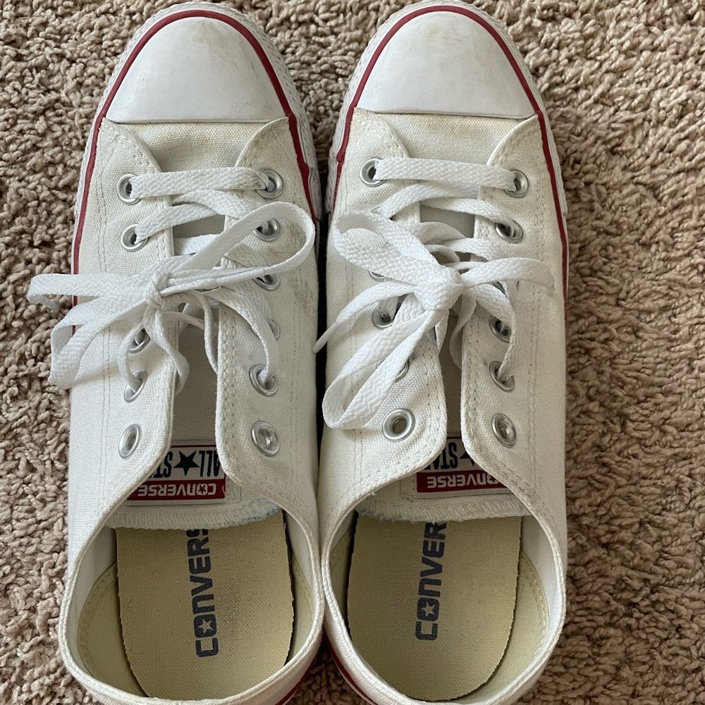 White Converse